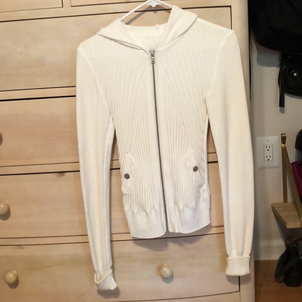 Calvin Klein - knit zip up - Size S